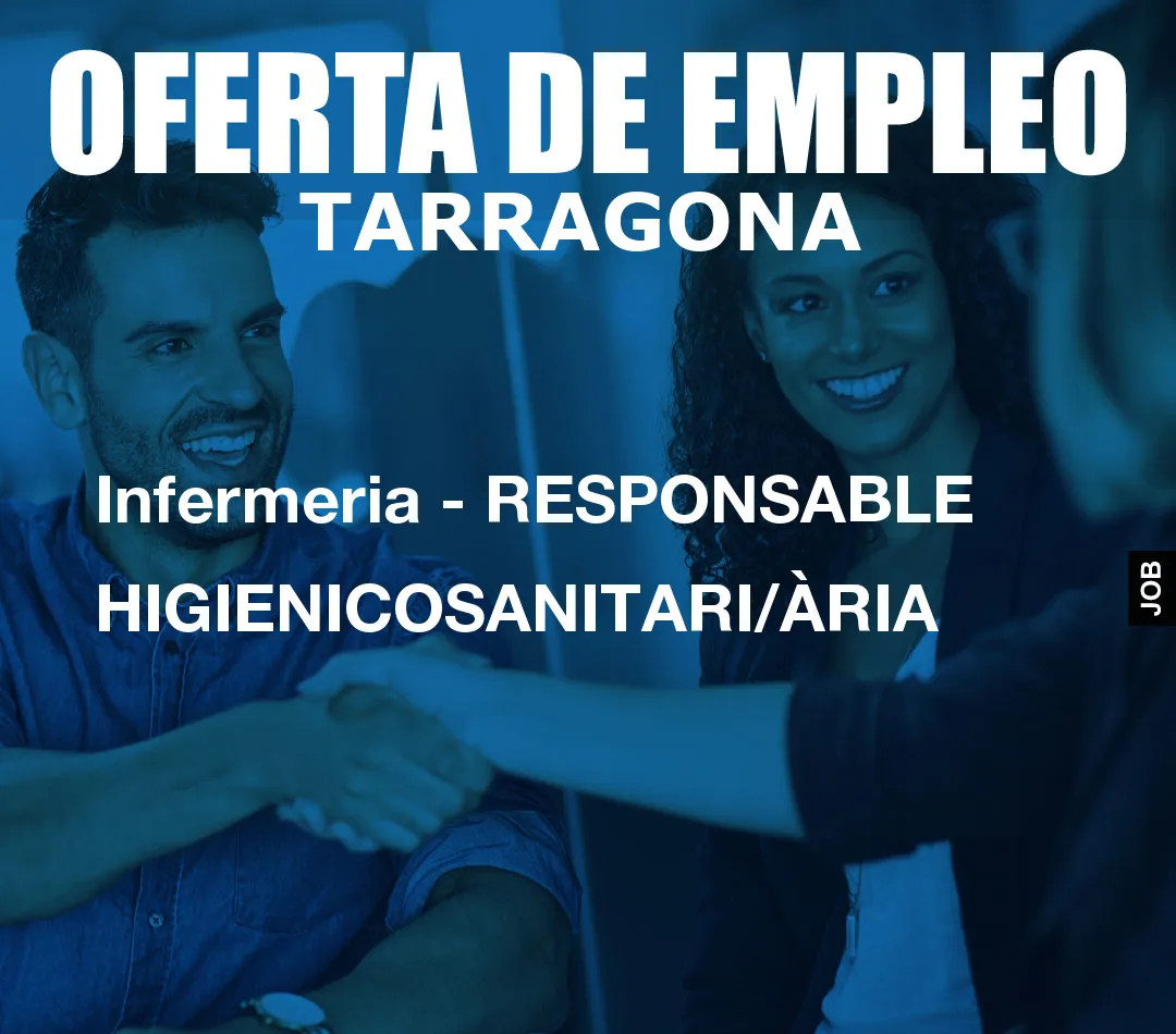 Infermeria – RESPONSABLE HIGIENICOSANITARI/ÀRIA