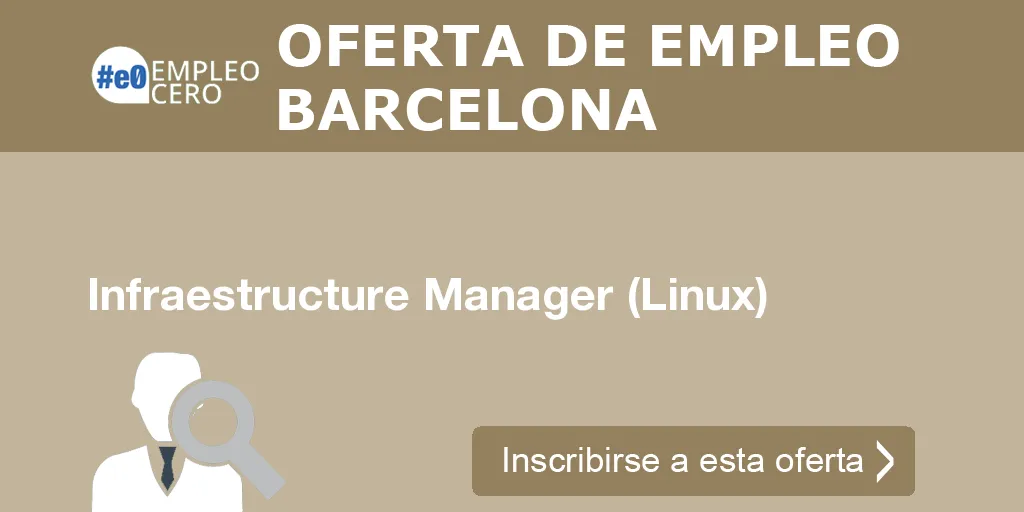 Infraestructure Manager (Linux) Infraestructure Manager (Linux)