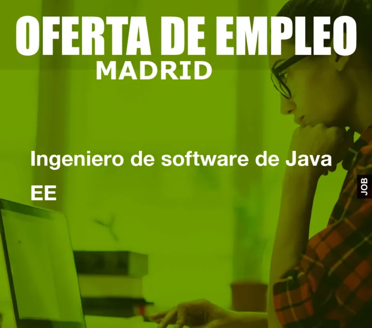 Ingeniero de software de Java EE