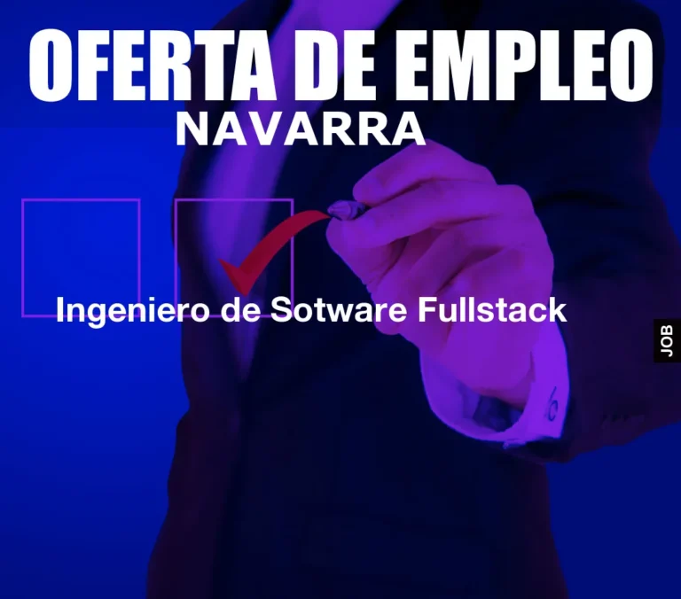 Ingeniero de Sotware Fullstack