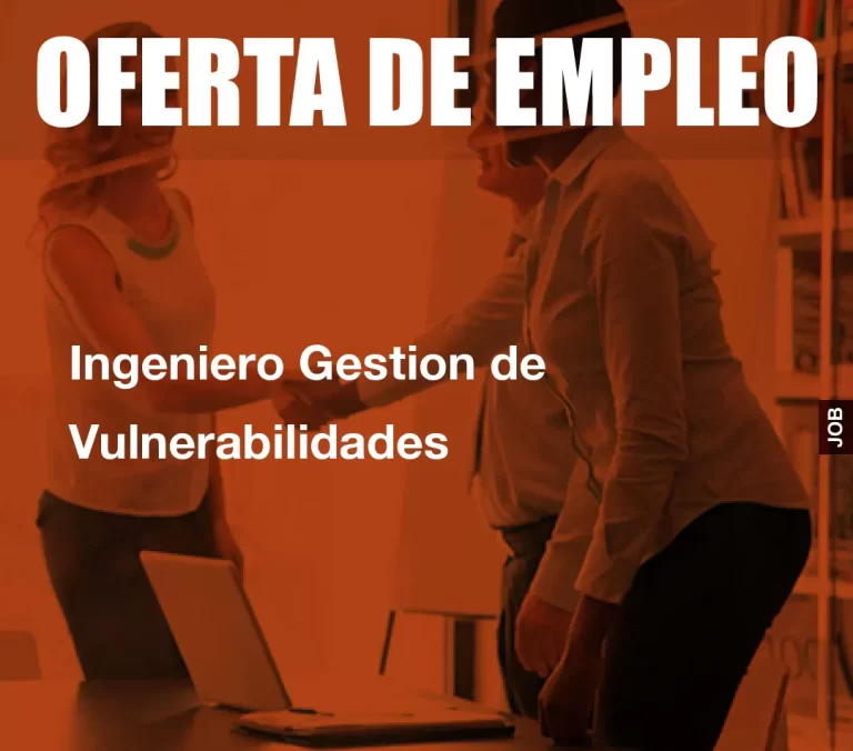 Ingeniero Gestion de Vulnerabilidades