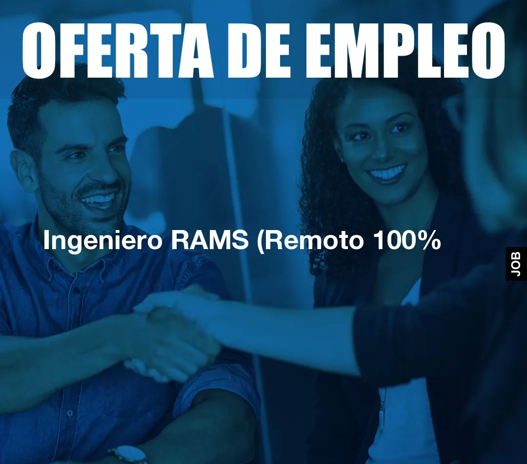 Ingeniero RAMS (Remoto 100%