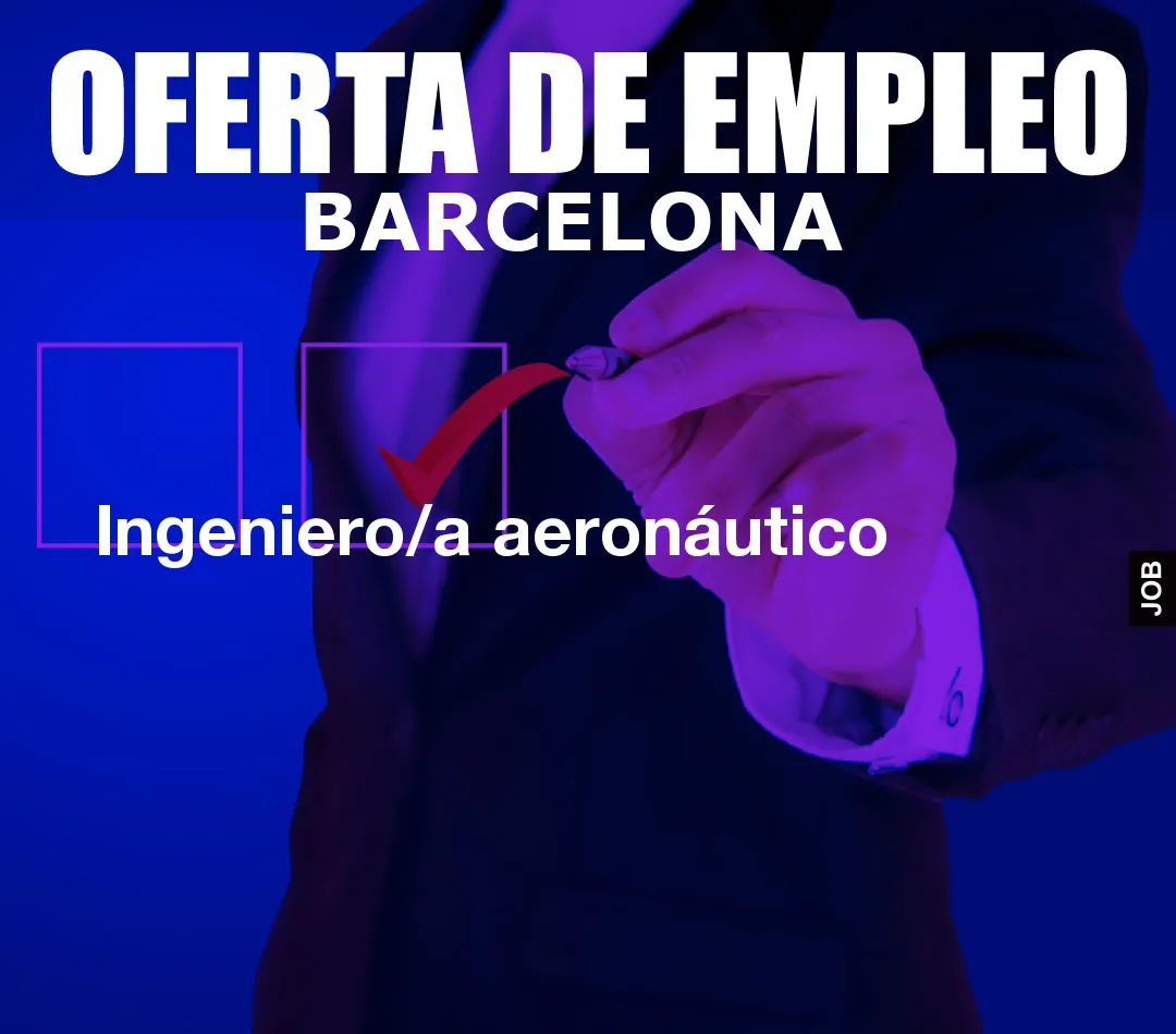 Ingeniero/a aeronáutico Ingeniero/a aeronáutico