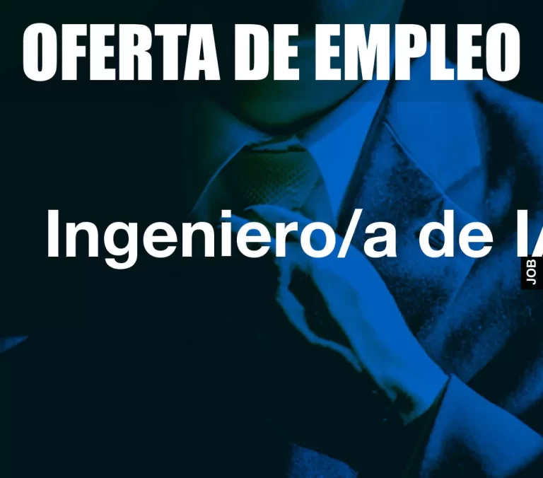 Ingeniero/a de IA