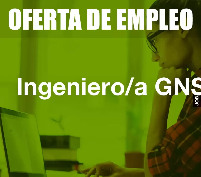 Ingeniero/a GNSS