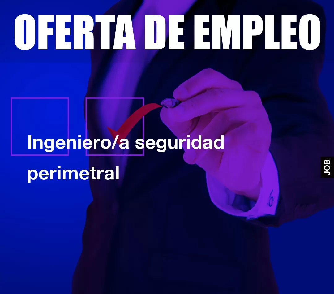 Ingeniero/a seguridad perimetral Ingeniero/a seguridad perimetral