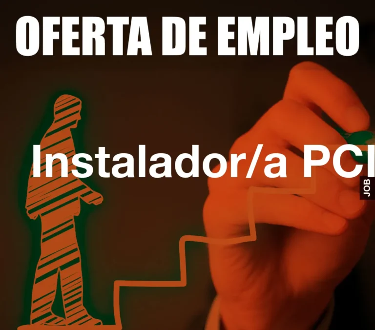 Instalador/a PCI