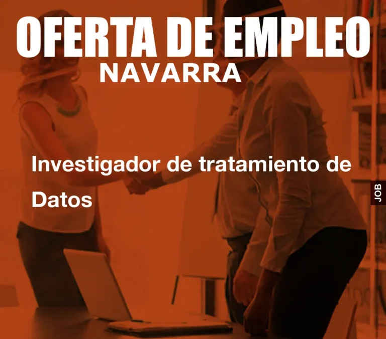 Investigador de tratamiento de Datos