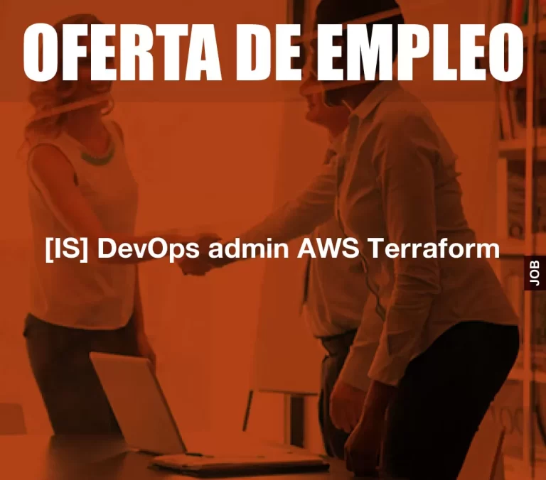 [IS] DevOps admin AWS Terraform
