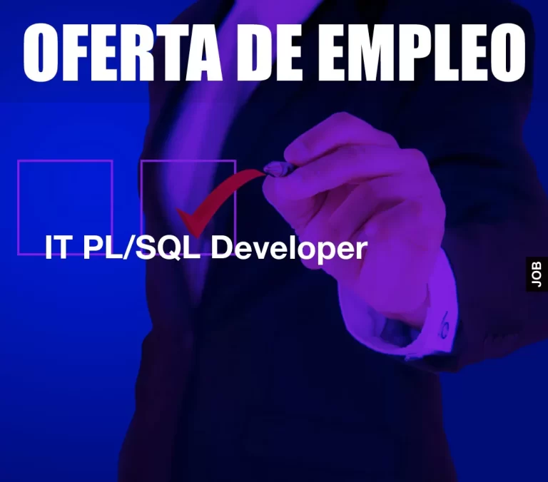 IT PL/SQL Developer