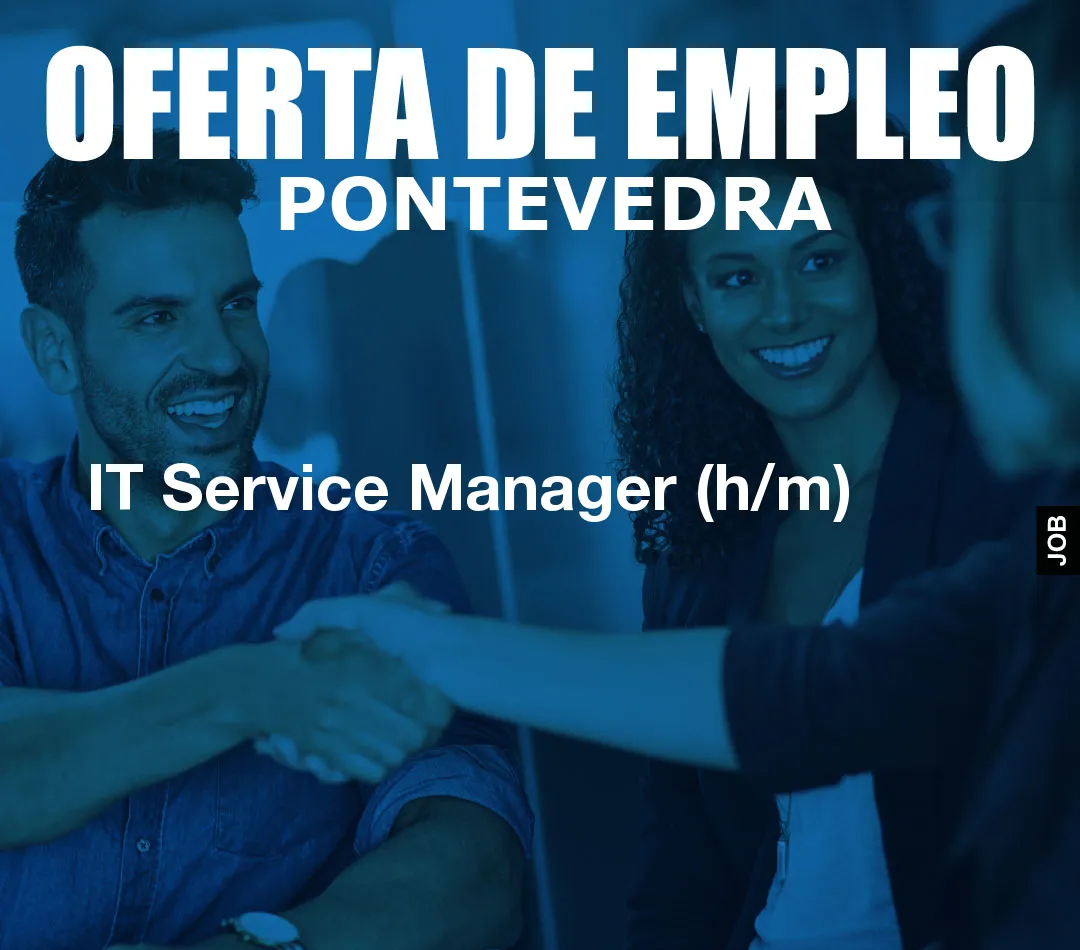 IT Service Manager (h/m) IT Service Manager (h/m)
