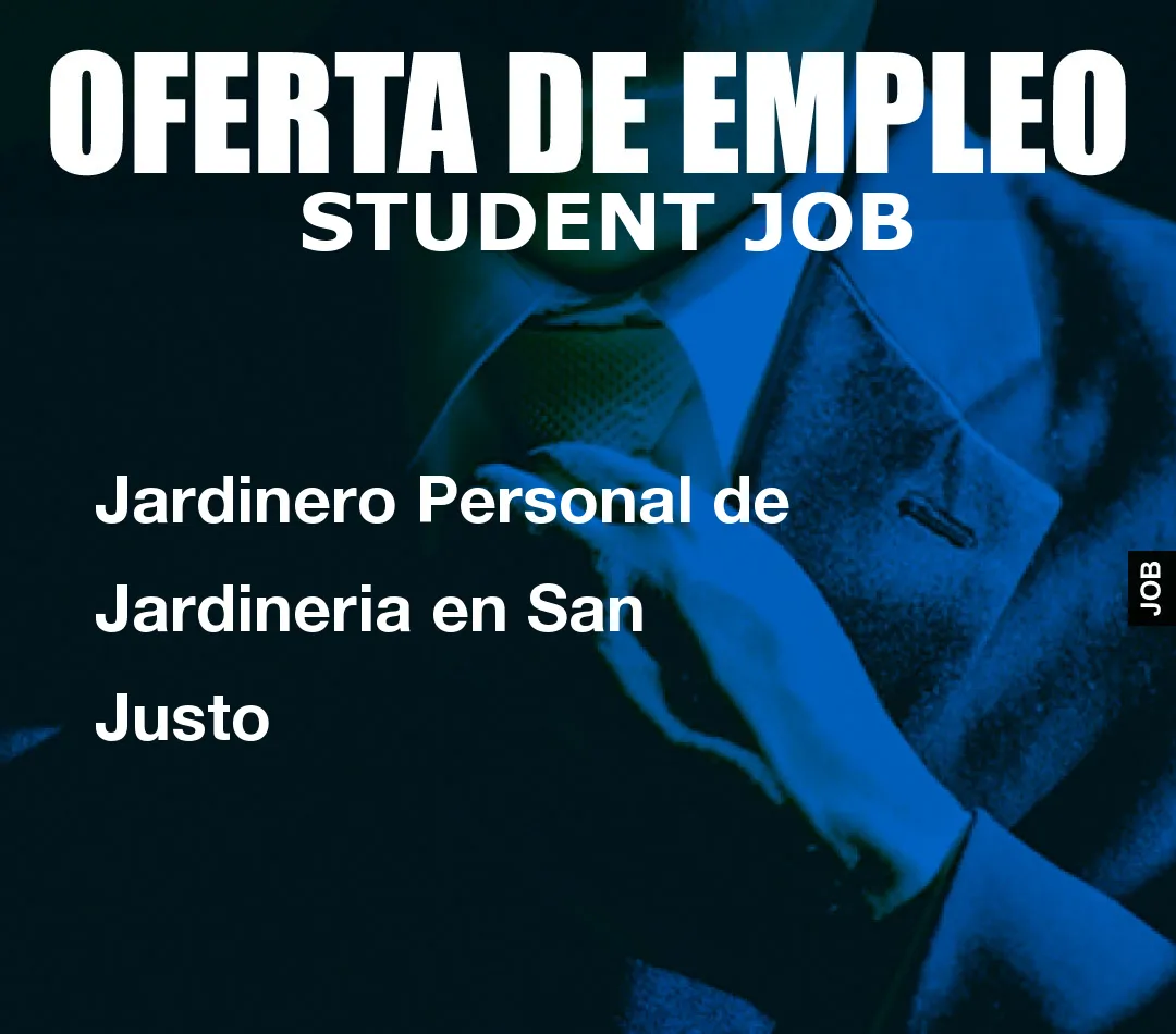 Jardinero Personal de Jardineria en San Justo