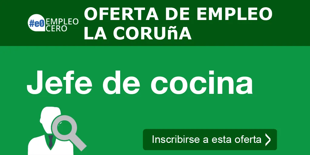 Jefe de cocina