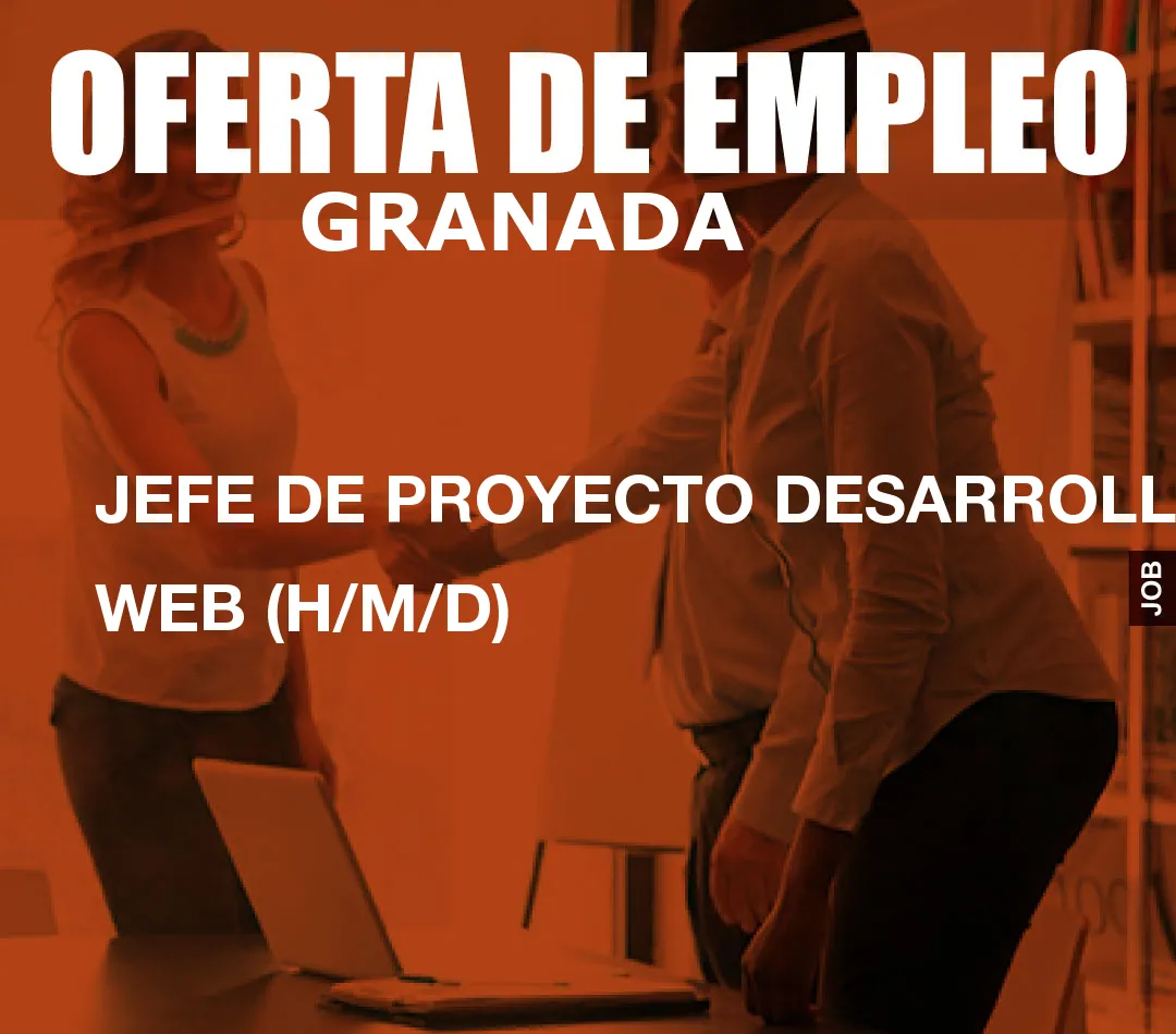 JEFE DE PROYECTO DESARROLLO WEB (H/M/D)