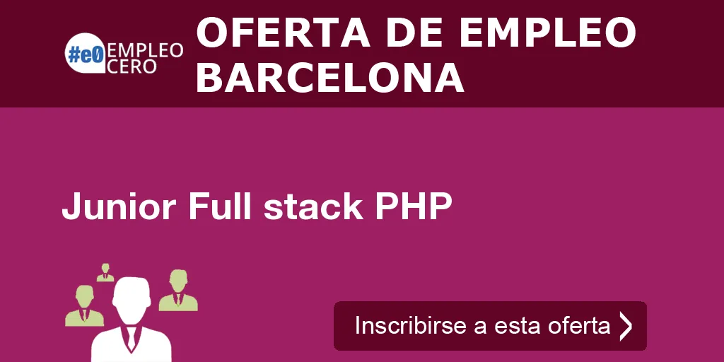 Junior Full stack PHP Junior Full stack PHP