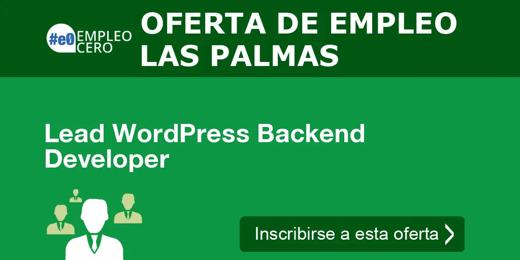 Lead WordPress Backend Developer Lead WordPress Backend Developer