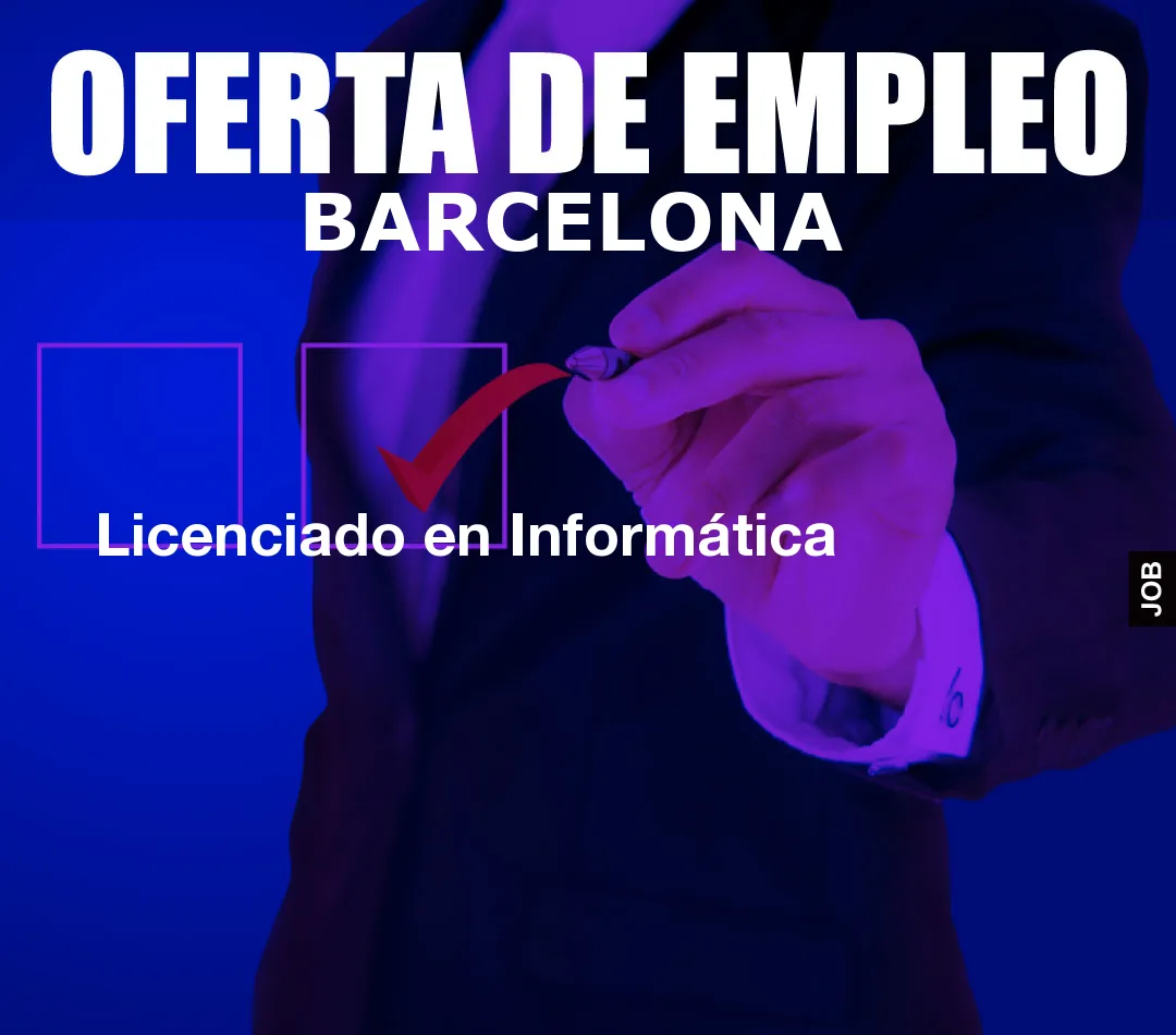 Licenciado en Informática