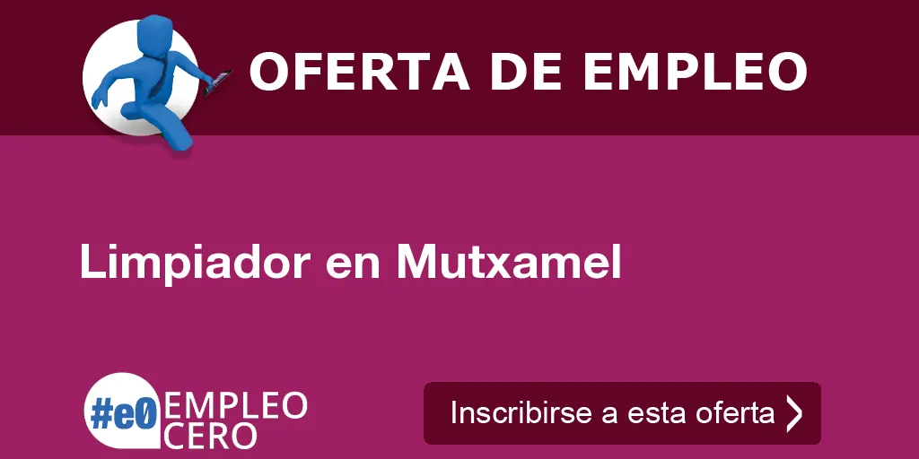 Limpiador en Mutxamel
