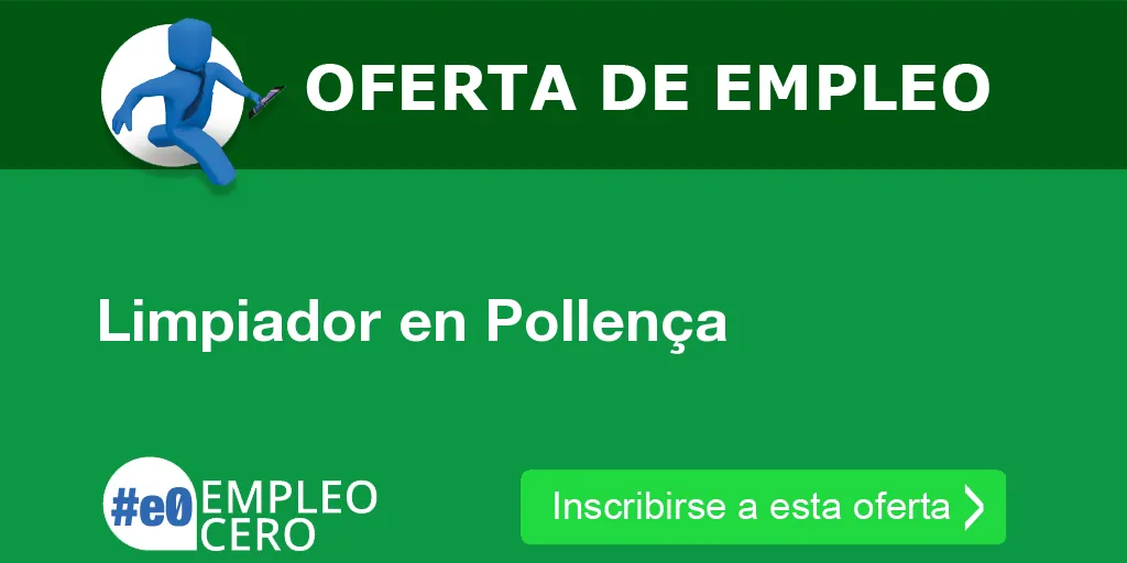 Limpiador en Pollença