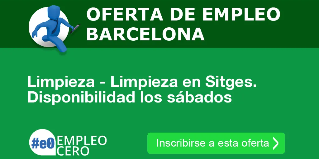 Limpieza - Limpieza en Sitges. Disponibilidad los sábados Limpieza - Limpieza en Sitges. Disponibilidad los sábados