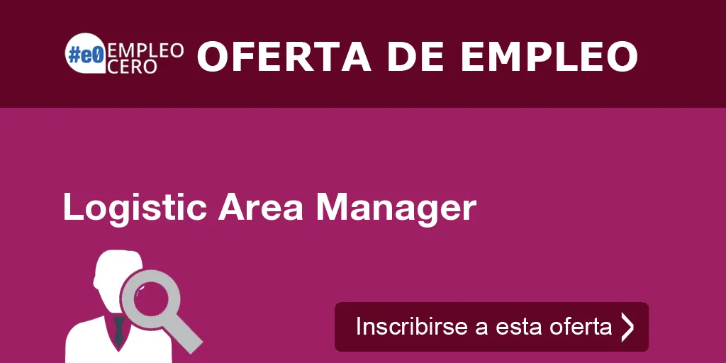 Logistic Area Manager