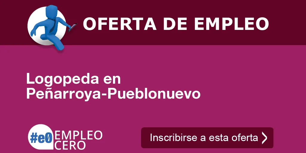 Logopeda en Peñarroya-Pueblonuevo