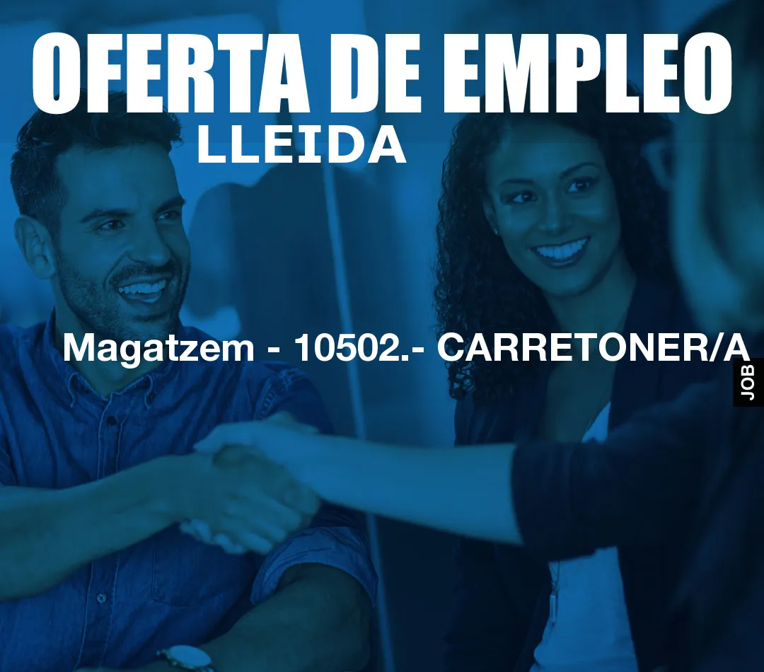 Magatzem – 10502.- CARRETONER/A