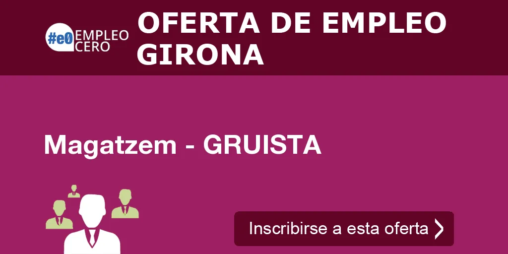 Magatzem - GRUISTA Magatzem - GRUISTA