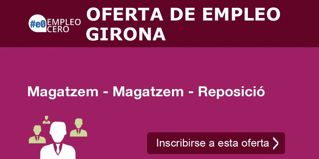 Magatzem - Magatzem - Reposició