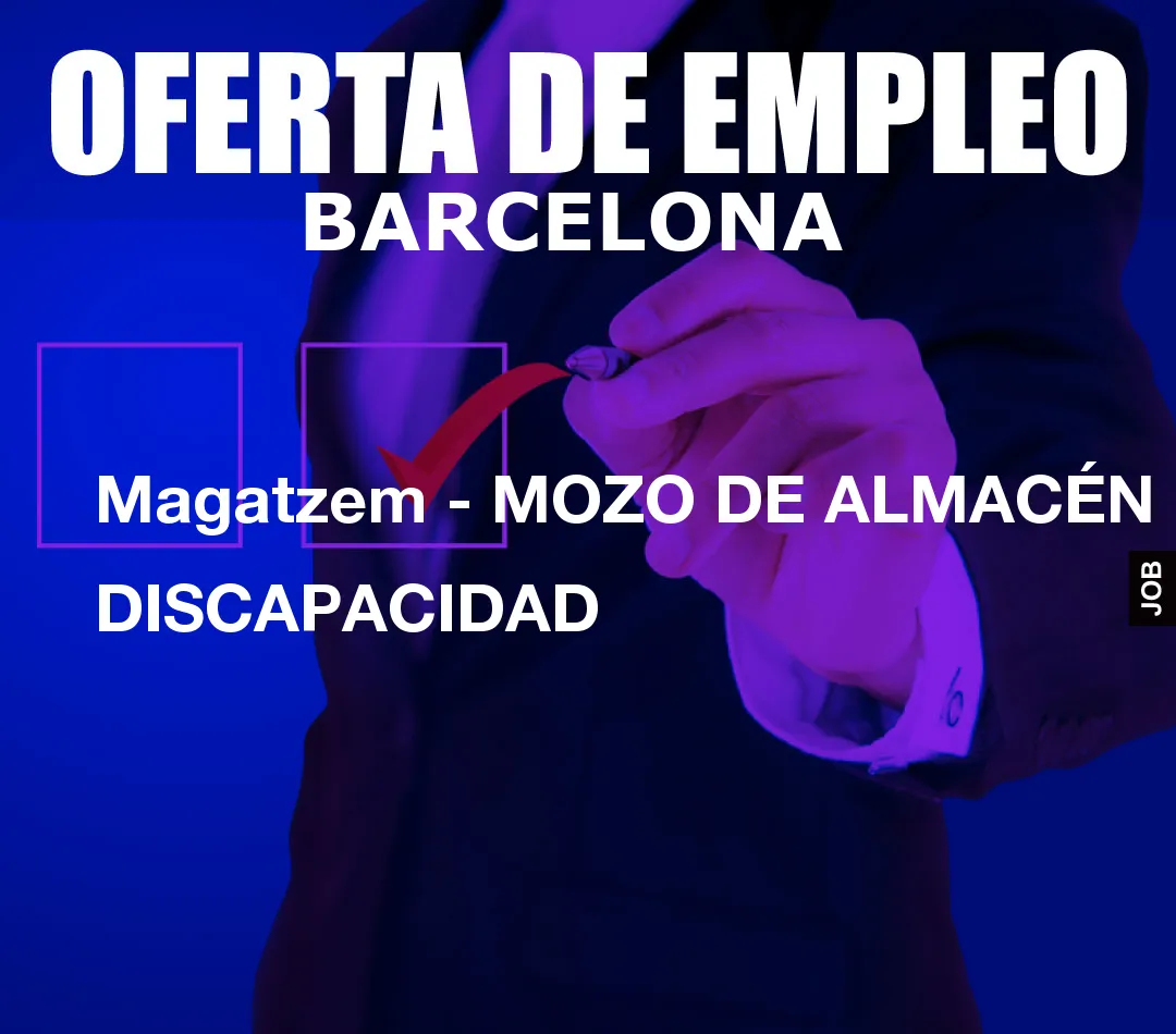 Magatzem – MOZO DE ALMAC