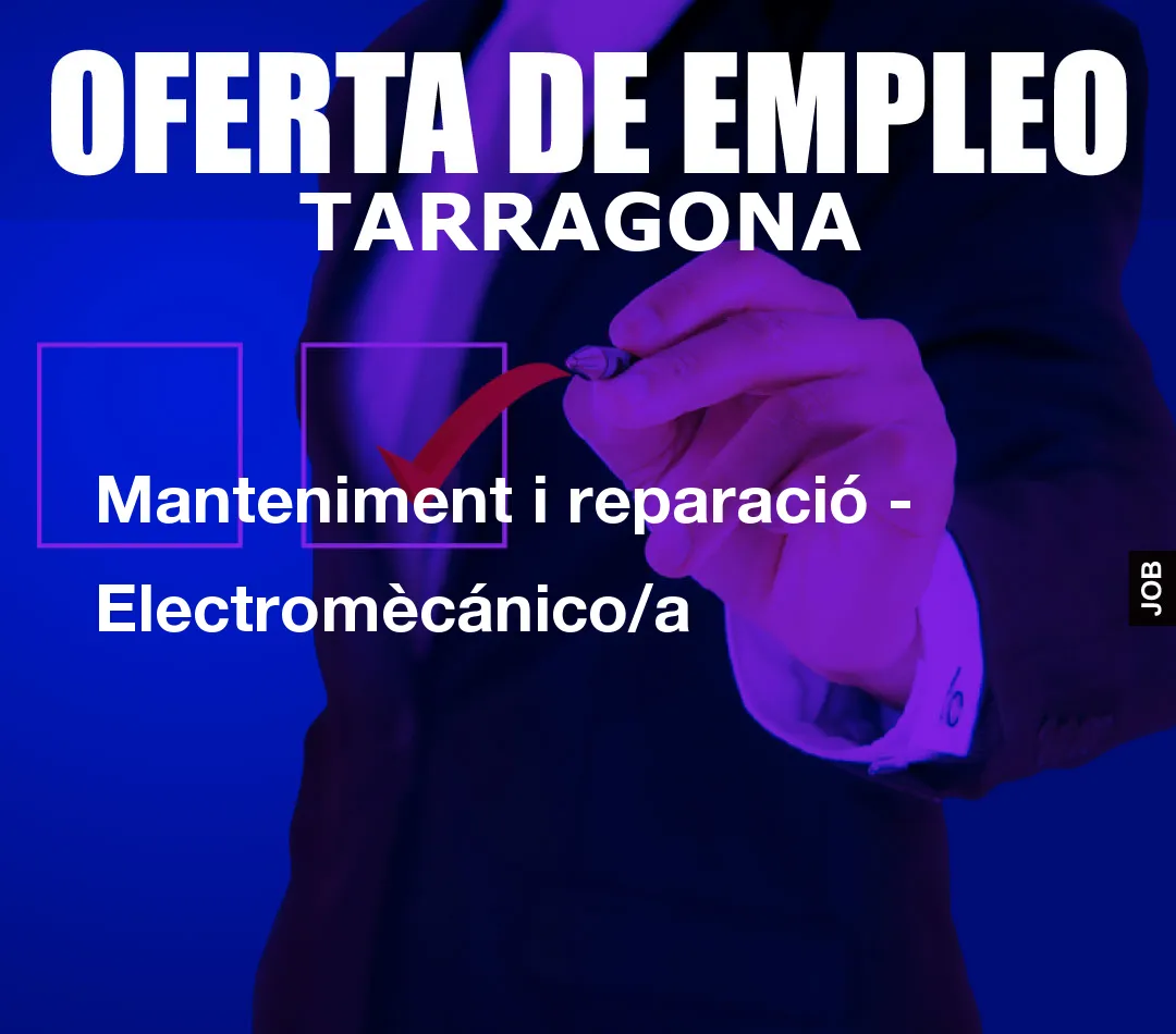 Manteniment i reparaci