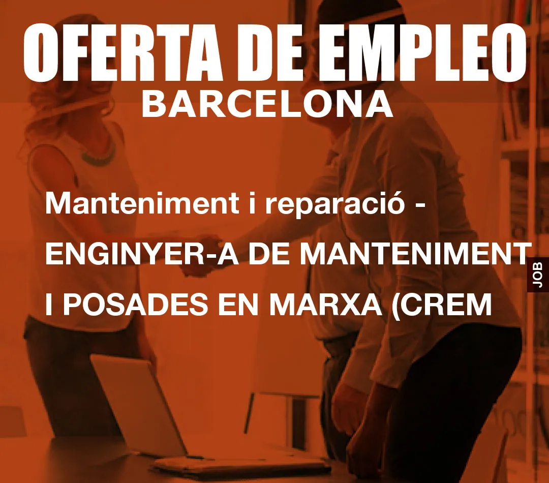Manteniment i reparaci