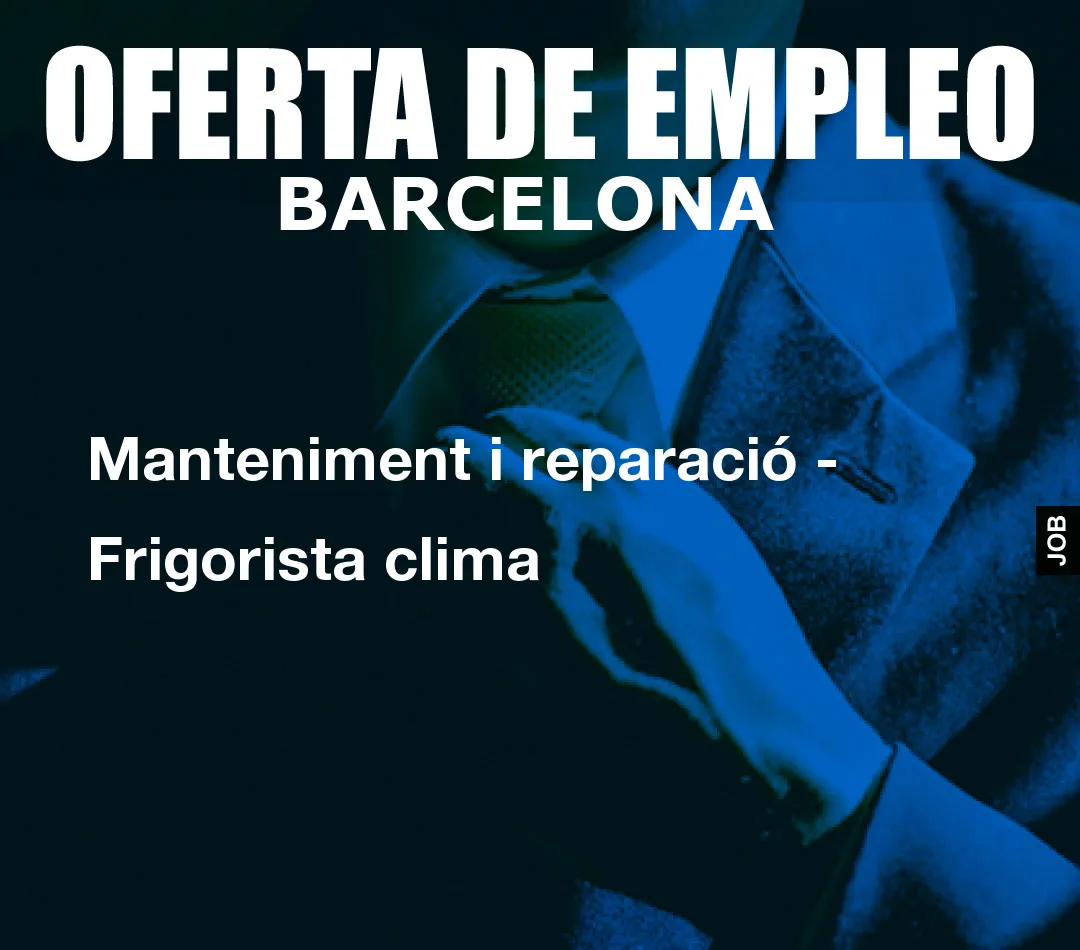 Manteniment i reparaci