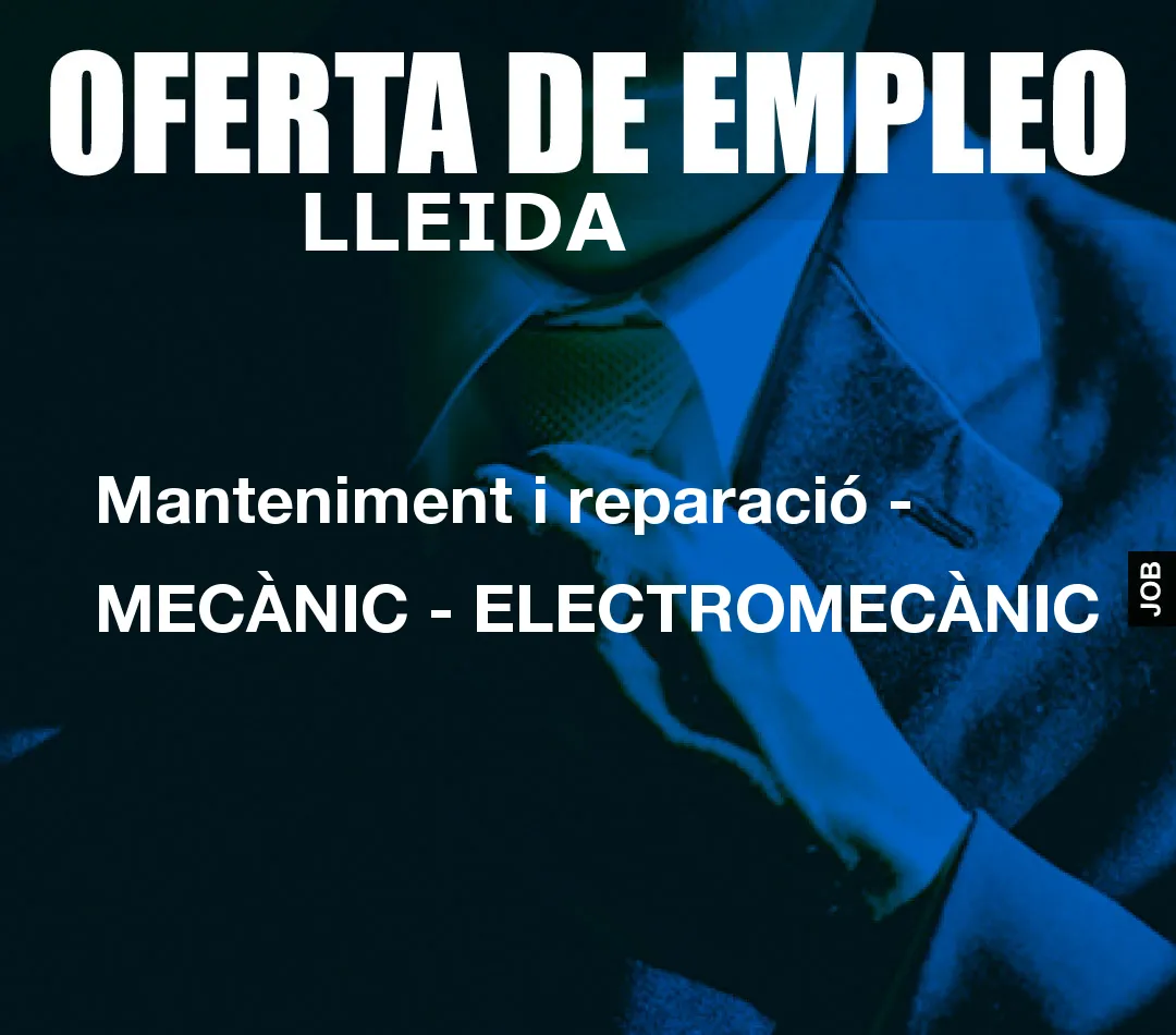 Manteniment i reparaci