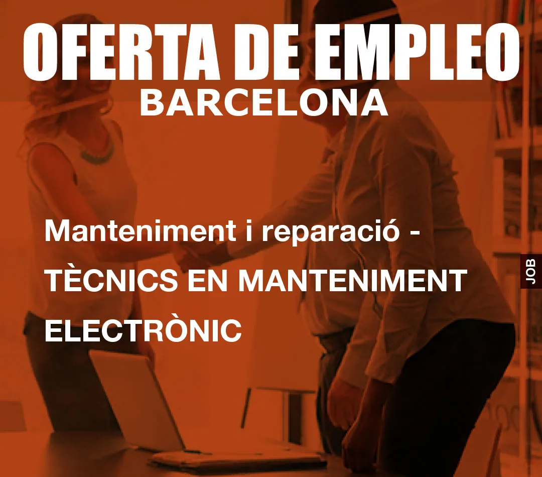 Manteniment i reparaci