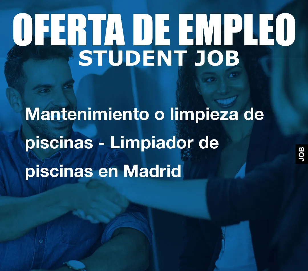 Mantenimiento o limpieza de piscinas – Limpiador de piscinas en Madrid