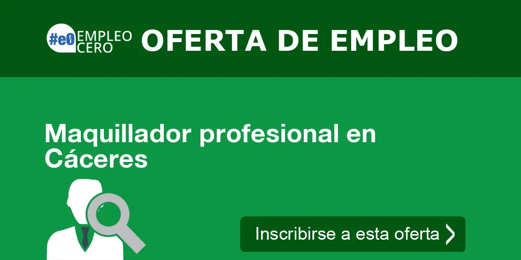 Maquillador profesional en Cáceres