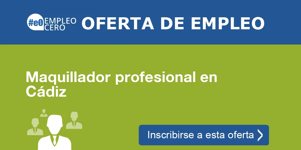 Maquillador profesional en Cádiz