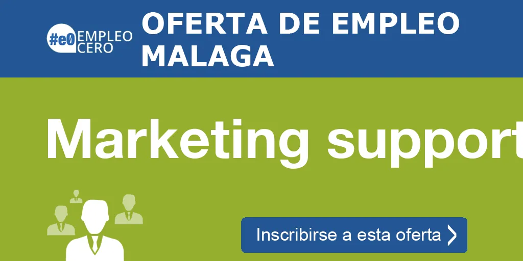 Marketing support Marketing support