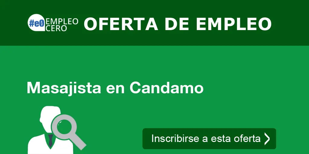 Masajista en Candamo Masajista en Candamo