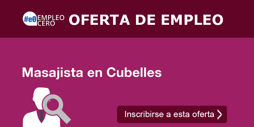 Masajista en Cubelles Masajista en Cubelles