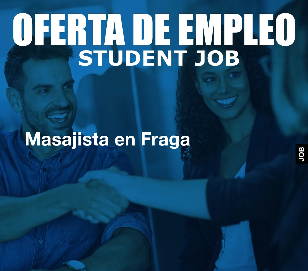 Masajista en Fraga