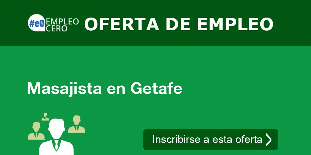 Masajista en Getafe