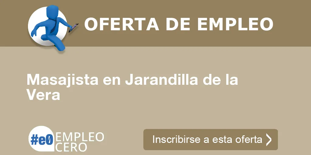 Masajista en Jarandilla de la Vera