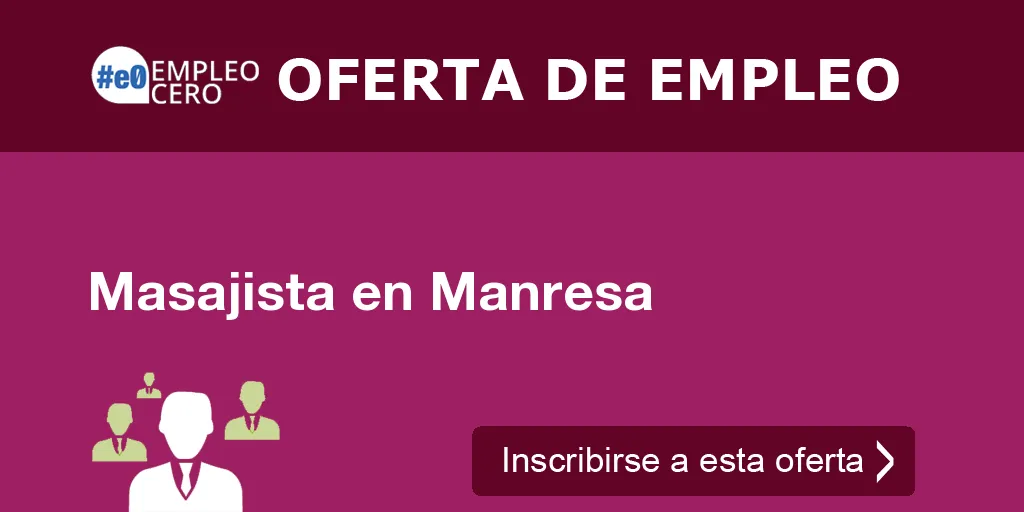 Masajista en Manresa Masajista en Manresa
