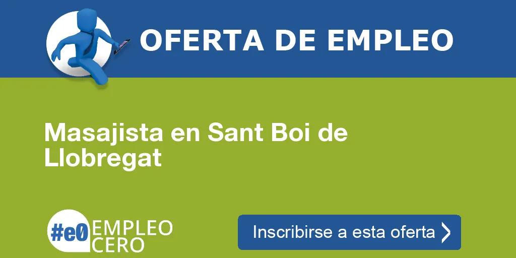 Masajista en Sant Boi de Llobregat Masajista en Sant Boi de Llobregat