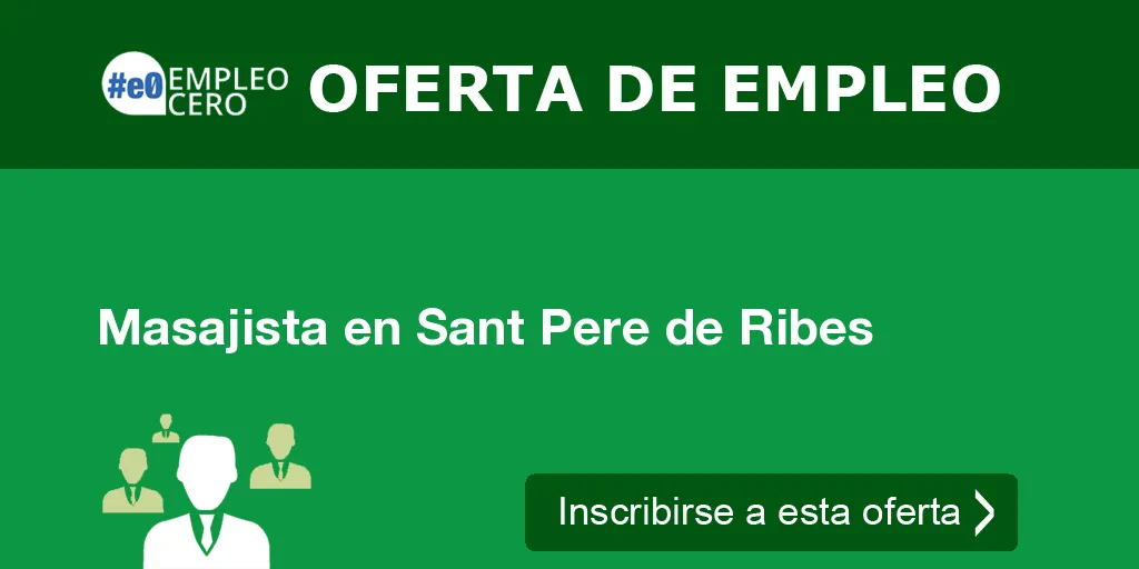 Masajista en Sant Pere de Ribes