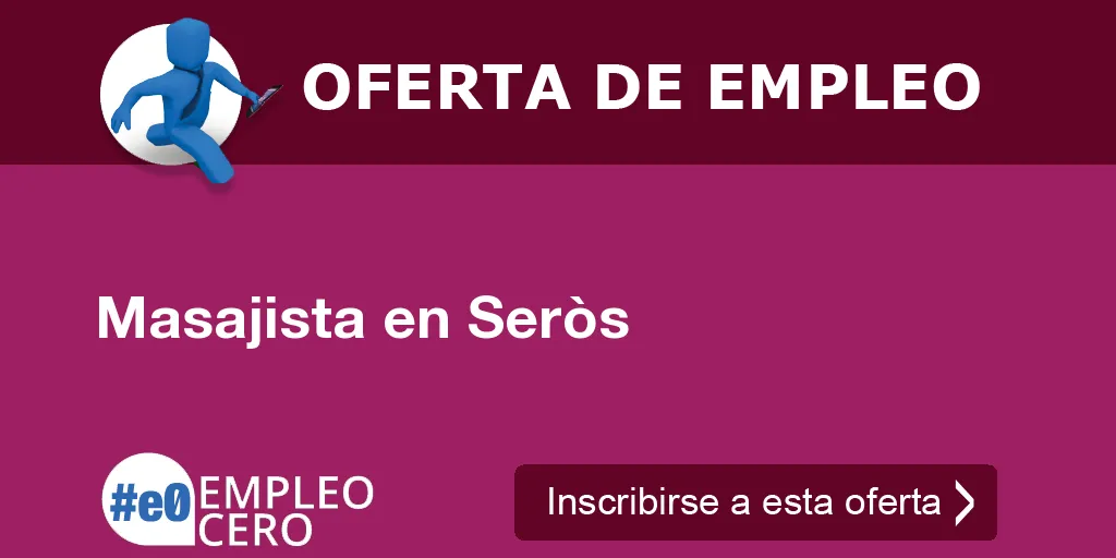 Masajista en Seròs Masajista en Seròs
