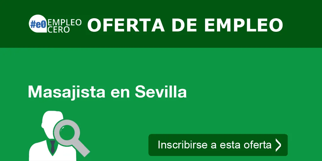Masajista en Sevilla Masajista en Sevilla