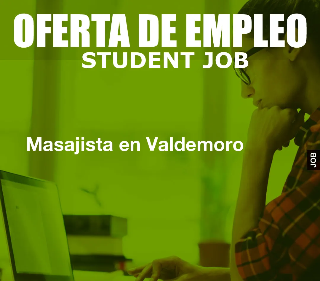 Masajista en Valdemoro